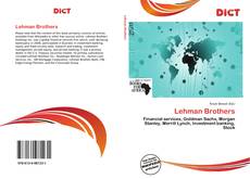 Bookcover of Lehman Brothers
