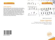 Bookcover of Julian Egerton