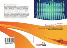 Bookcover of Frederick Thurston