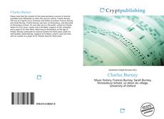 Charles Burney kitap kapağı
