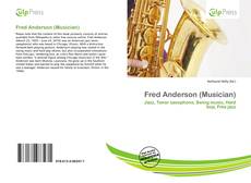 Copertina di Fred Anderson (Musician)