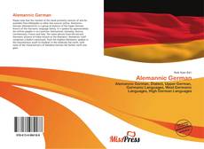 Обложка Alemannic German