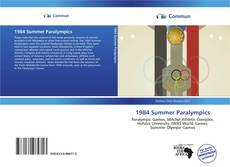 Capa do livro de 1984 Summer Paralympics 