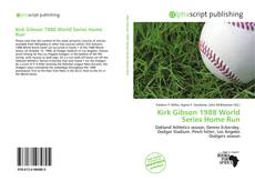 Kirk Gibson 1988 World Series Home Run的封面