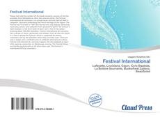 Capa do livro de Festival International 