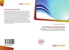 Couverture de Free Press Summer Fest
