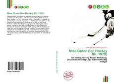 Portada del libro de Mike Green (Ice Hockey Bh. 1979)