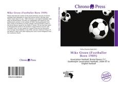 Capa do livro de Mike Green (Footballer Born 1989) 