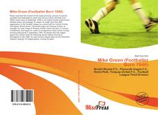 Portada del libro de Mike Green (Footballer Born 1946)