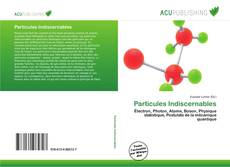 Particules Indiscernables kitap kapağı