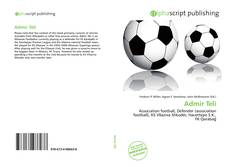 Capa do livro de Admir Teli 