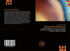 Buchcover von Barycentre (Physique)