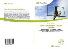 Capa do livro de 1980–81 Boston Celtics Season 