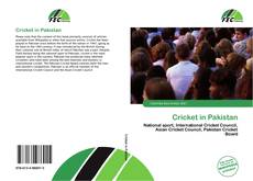 Buchcover von Cricket in Pakistan
