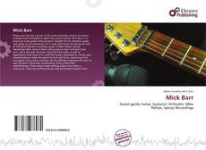 Bookcover of Mick Barr