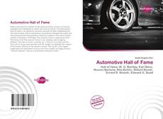 Bookcover of Automotive Hall of Fame