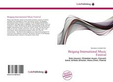 Beigang International Music Festival kitap kapağı