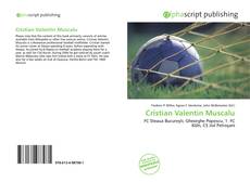 Обложка Cristian Valentin Muscalu