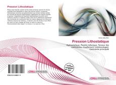 Pression Lithostatique kitap kapağı