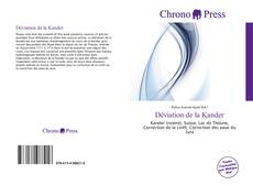 Buchcover von Déviation de la Kander
