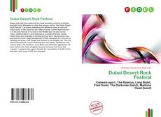 Borítókép a  Dubai Desert Rock Festival - hoz