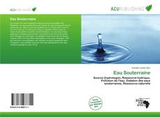Copertina di Eau Souterraine