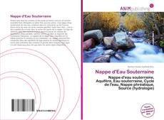 Nappe d'Eau Souterraine kitap kapağı