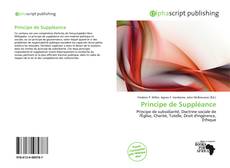 Bookcover of Principe de Suppléance