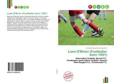 Liam O'Brien (Footballer born 1991) kitap kapağı