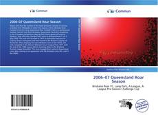 Capa do livro de 2006–07 Queensland Roar Season 