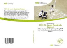 Bookcover of 1975 St. Louis Cardinals Season
