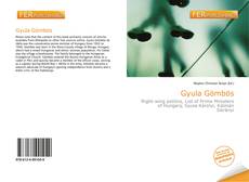 Bookcover of Gyula Gömbös