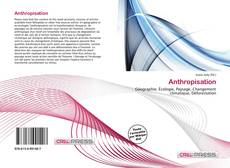 Anthropisation kitap kapağı