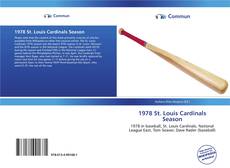 Bookcover of 1978 St. Louis Cardinals Season