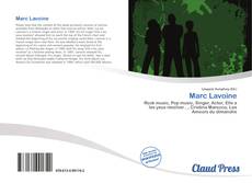 Marc Lavoine kitap kapağı