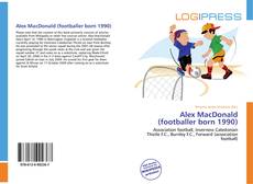 Alex MacDonald (footballer born 1990) kitap kapağı