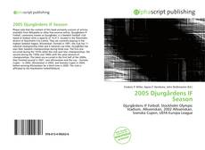 Обложка 2005 Djurgårdens IF Season