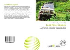 Bookcover of Land Rover engines