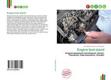Engine test stand kitap kapağı