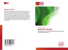 Balaton Sound的封面