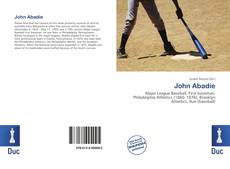 Buchcover von John Abadie