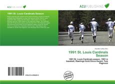 Portada del libro de 1991 St. Louis Cardinals Season