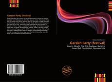 Capa do livro de Garden Party (festival) 