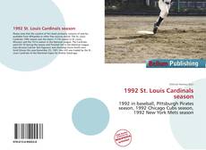 Capa do livro de 1992 St. Louis Cardinals season 