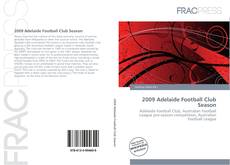 Portada del libro de 2009 Adelaide Football Club Season