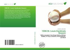 1996 St. Louis Cardinals Season kitap kapağı