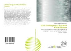 Bookcover of 2010 Collingwood Football Club Season