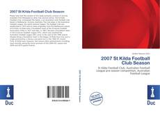 2007 St Kilda Football Club Season kitap kapağı