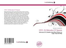 Bookcover of 1935–36 Hércules CF Season