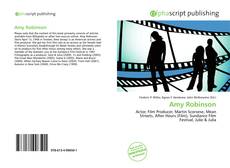 Обложка Amy Robinson